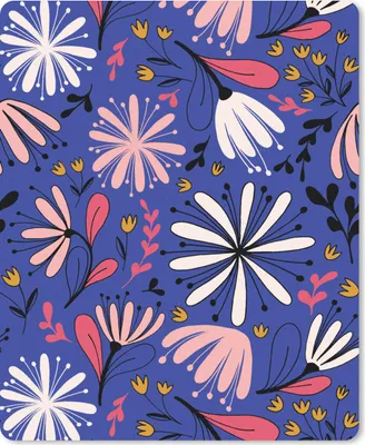 Produktbild von MuchoWow® Mauspad Mousepad Muster - Abstrakt - Blumen 30x40 cm - Mousepads - Maus Mat - Pad - Mausunterlage - Mausmatten