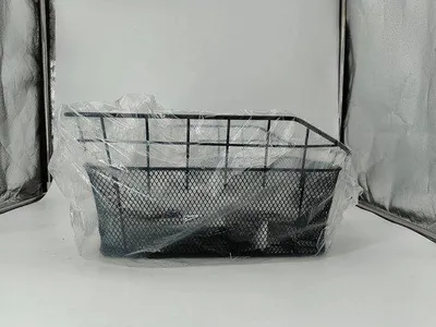 Produktbild von Famanu Fahrradkorb hinten - mit Gepäckträgerbefestigung