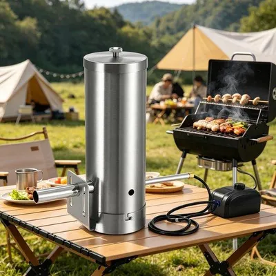 Zdjęcie produktu dla Generator dymu na zimno z pompą, umożliwiający płynną regulację intensywności dymu
