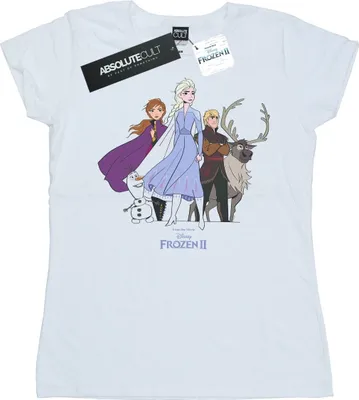 Produktbild von Disney - "Frozen 2" T-Shirt für Damen BI21674 (XXL) (Weiß)