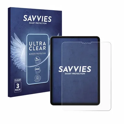 Produktbild von 3x Für Apple iPad Pro 11" 2018 Schutzfolie Savvies Displayschutz Display Schutz Folie Klar Transparent