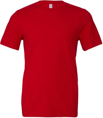Produktbild von Bella 3001 | Uni Jersey Short Sleeve T-Shirt - Farbe: Red - Größe: M