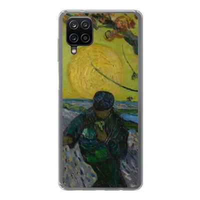 Produktbild von MuchoWow® Handyhülle Schutzhülle Hülle für Samsung Galaxy A12 Der Sämann - Vincent van Gogh Silikon Softcase Handy Hülle - Bild
