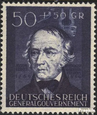 Produktbild von Briefmarken Generalgouvernement 1942 Mi 99 gestempelt Kulturfonds
