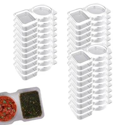 Productafbeelding van Snackcontainers met Deksels voor Gemakkelijk Opbergen