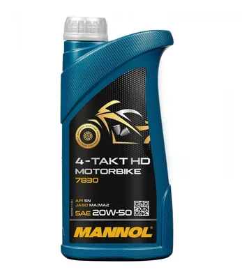 Produktbild von Mannol 4-Takt Motorrad Hd 20W50 Öl 1L 7830