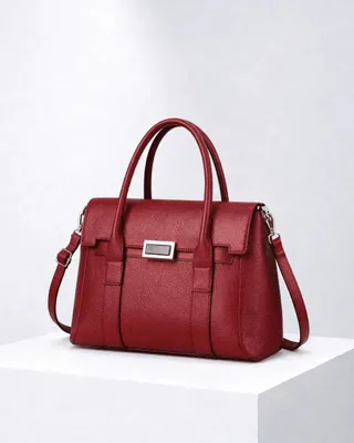 Leder Handtasche "Dahlie" - TOLLzWOOD