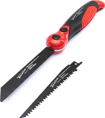 Produktbild von TrendLine Multifunktions-Klappsäge für Holz und Metall 12,5 cm inkl. 2 Sägeblättern