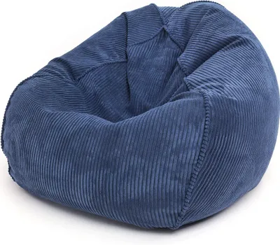 Produktbild von Ecopuf - Sitzsack Cord mit Fußstütze, Sessel mit Füllung, Sakwa Sz95