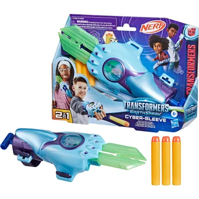 Produktbild von Transformers: EarthSpark Cyber-Sleeve Battle Blaster, Nerf Gun