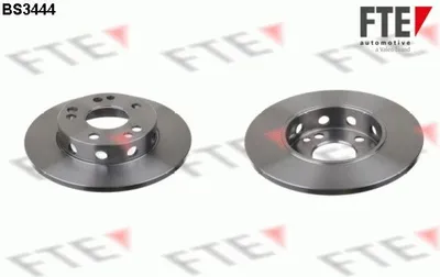 Produktbild von 2 Bremsscheiben Vorderachse voll Ø 262 mm 11 mm FTE für MERCEDES-BENZ 190