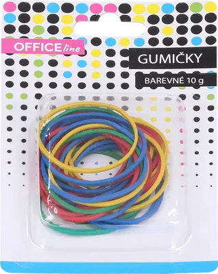 Produktbild von Farbige Gummibänder 10 g