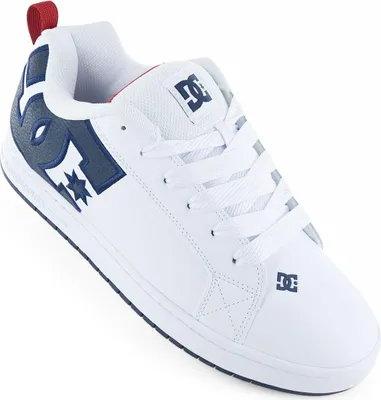 Produktbild von DC SHOES Court Graffik - Herren Sneakers Skater Skate Schuhe Weiß DC01661-111 , EU 46.5