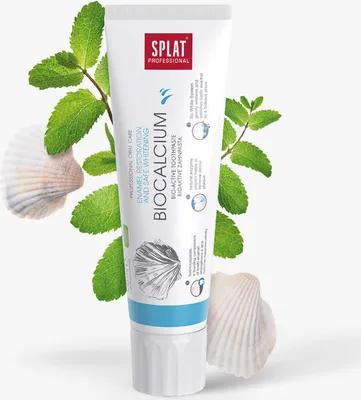 Produktbild von Splat | Zahnpasta - Zahnpasta Biocalcium - 100Ml - Remineralisierend - Fluoridfrei - Natürliche Inhaltsstoffe