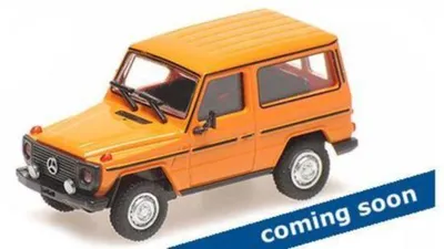 Produktbild von Minichamps 1:87 MERCEDES-BENZ G-MODEL SHORT (W460) – 1980 – ORANGE