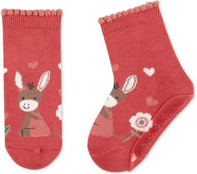 Produktbild von Sterntaler Baby-Söckchen Emmily rot 17-18