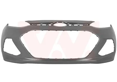 Produktbild von VAN WEZEL Stoßstange Stoßfänger für HYUNDAI i10 (IA) Glatt Schwarz 8249570