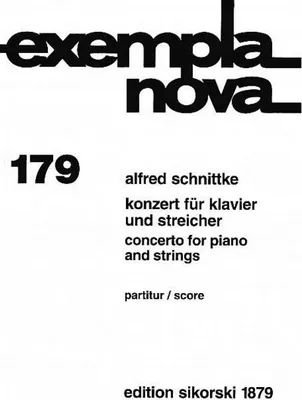 Produktbild von Konzertfür Klavier und Streicher