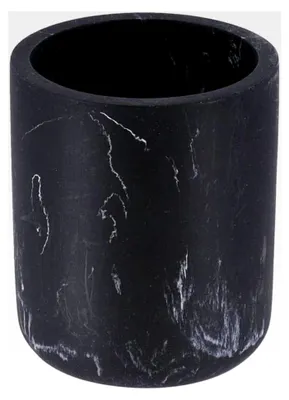 Produktbild von Polyresin-Becher - schwarzer Marmor