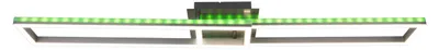 Zdjęcie produktu dla Lampa sufitowa LED do salonu ściemnialna z pilotem RGB 1402960