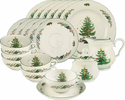 Produktbild von Seltmann Weiden Marieluise Weihnachten Teeservice 20-teilig