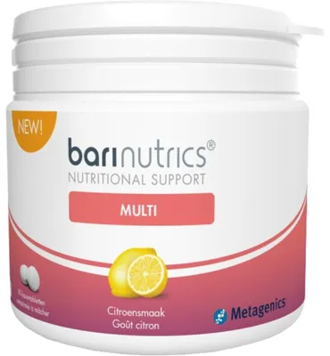 Productafbeelding van Barinutrics Multi citroen (90 kauwtabletten)