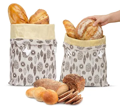 Produktbild von Omgoods - Bienenwachstücher für frisches Brot und n, 43 x 33 cm