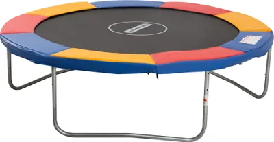 Produktbild von Trampolin Zubehör Set für Ø 305cm (8-15ft) – Randabdeckung, Sicherheitsnetz, Wetterplane & Leiter, für Outdoor Trampolin, Bunt