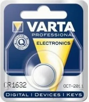 Produktbild von Varta Batterie Lithium Knopfzelle CR1632 Blister (1-Pack) 06632 101 401