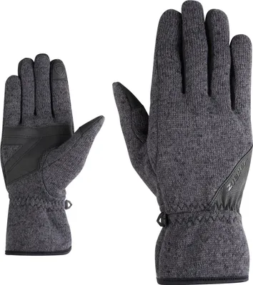 Image de ZIENER IWO-Z AS® TOUCH gant uni noir melange noir melange 7,5