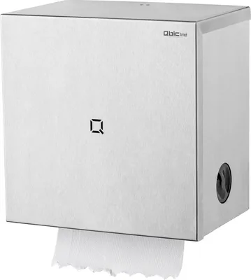 Produktbild von Qbic-line Handtuchrollenspender - autocut - Edelstahl