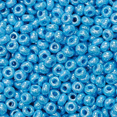 Produktbild von Rocailles 2,5 mm himmelblau VE=5x20g