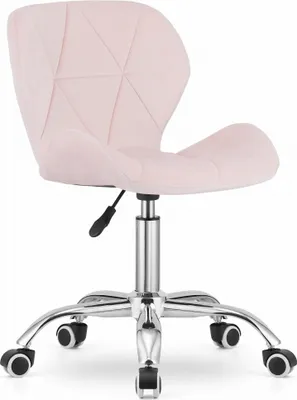 Obrázek produktu pro Růžové kancelářské křeslo AVOLA VELVET