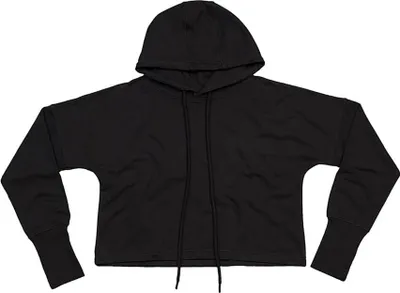 Produktbild von Mantis M140 | Damen Cropped Hoodie / ® Standard 100 - Farbe: Black - Größe: S