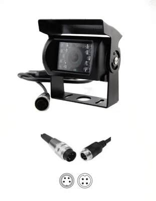 Produktbild von Rückfahrkamera + Kamera-Reduzieradapter für ORLACO SCANIA CAT