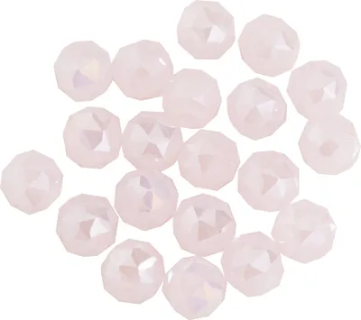 Produktbild von PRACHT Glasschliffperle Rund 6 mm 20 Stück Kristallperlen Bastelperlen