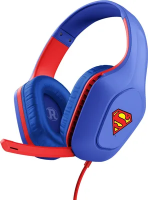 Produktbild von Trust GXT 415SM Zirox Kopfhrer Kabelgebunden Kopfband Gaming Blau, Rot