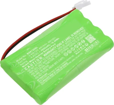 Image de CELLONIC 1x Batterie pour Domotique / Smart Home Compatible avec Bosch Somfy Elixo 500 3S io, Somfy Freevia 600, Somfy GDK 700, Somfy 2400720 - (2000mAh, 9.6V)