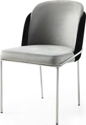 Obrázek produktu pro Stuhl Esszimmerstuhl Küchenstuhl Lehnstuhl Luxus Grau Modern Esszimmer