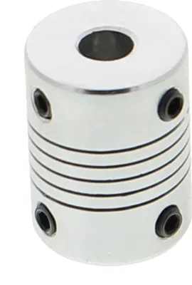 Produktbild von Wellenkupplung - 5 * X mm : 5 * 6,35 mm Größe: 5 * 6,35 mm