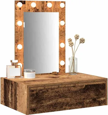 Obrázok produktu pre vidaXL Toaletný stolík so zásuvkami hnedý 60 x 40 x 70 cm Materiál na báze dreva
