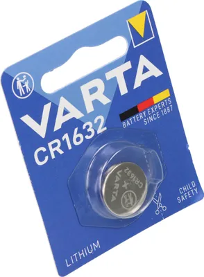 Produktbild von Varta CR1632 Lithium Batterie 3 Volt 140mAh