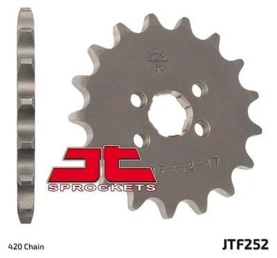 Produktbild von Jt Vorderes Ritzel 261 12 Für Honda Mbx/Mtx 50 (26113Jt) (Kette 420)