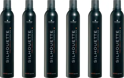 Produktbild von Silhouette Super Hold Mousse 6x500 ml