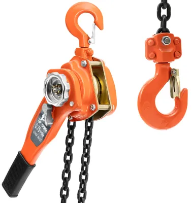 Produktbild von Ratschenzug Kettenzug 1500 kg 1,5 t Hebezug mit 1,5 m Hubhöhe & G80 Kette
