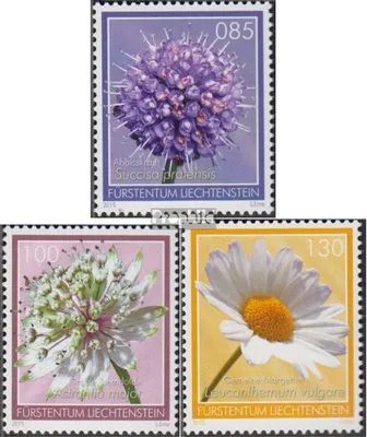 Produktbild von Briefmarken Liechtenstein 2015 Mi 1755-1757 (kompl.Ausg.) postfrisch Blumen