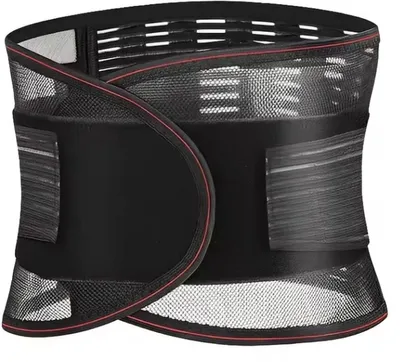 Produktbild von Rückenkorrektor - Rückenband - Rückenbandage - Größe L - Band für den unteren Rücken - Schmerzlinderung - Schwarz - Schmerzen im unteren Rückenbereich - Rückenstütze - CHPN