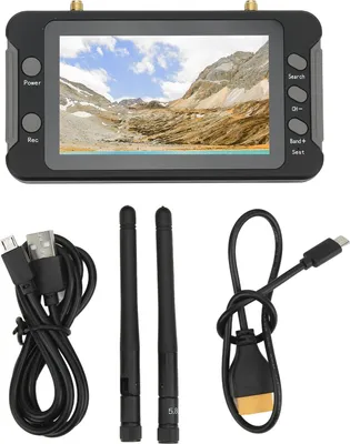 Immagine prodotto di Per il monitor ricevitore FPV 4,3 pollici 5,8 GHz 40Ch DVR funzione drone RC schermo di visualizzazione con ricerca automatica per quadcopter