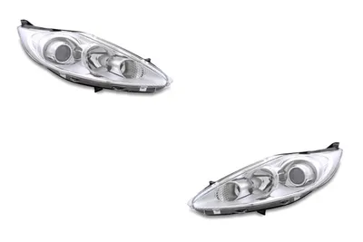 Produktbild von Scheinwerfer passend für Ford Fiesta 08 08-12 H7 H1 Set Links Rechts 1678068 1661621 1580707 1549510 1524275 1530507 1740028 8A6113W030 Johns