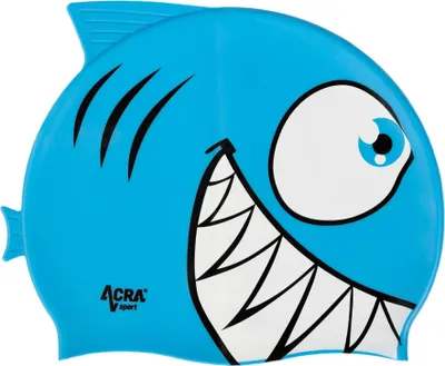 Produktbild von Kinder-Badekappe, PIRANHA, blau